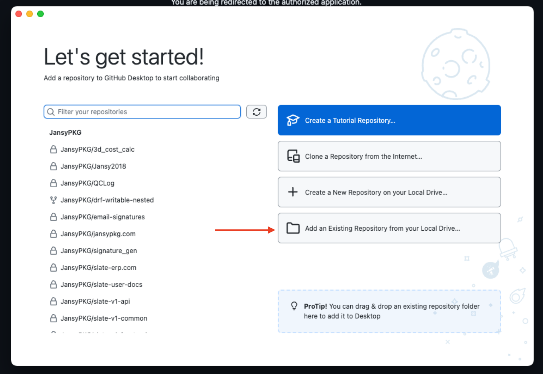 Github Welcome Scree